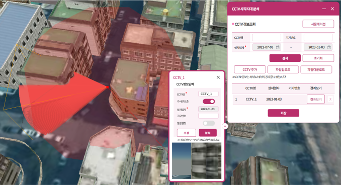 CCTV 사각지대 분석